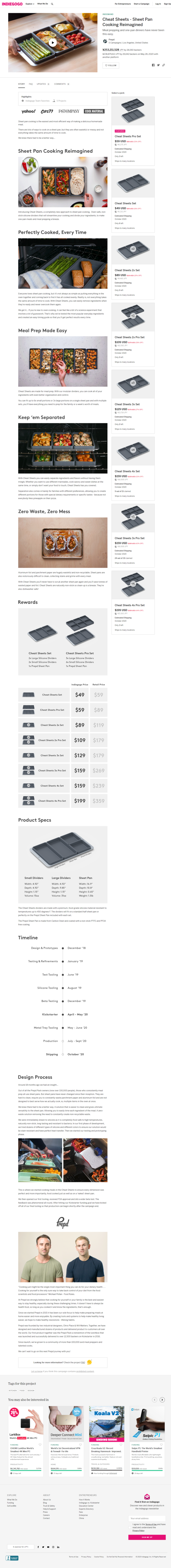 Cheat Sheets - Sheet Pan Cooking Reimagined   Indiegogo.png