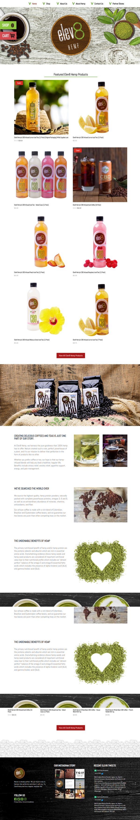 Elev8 Hemp   Organic Hemp Coffee   Hemp Teas   CBD Coffee   CBD Tea.png