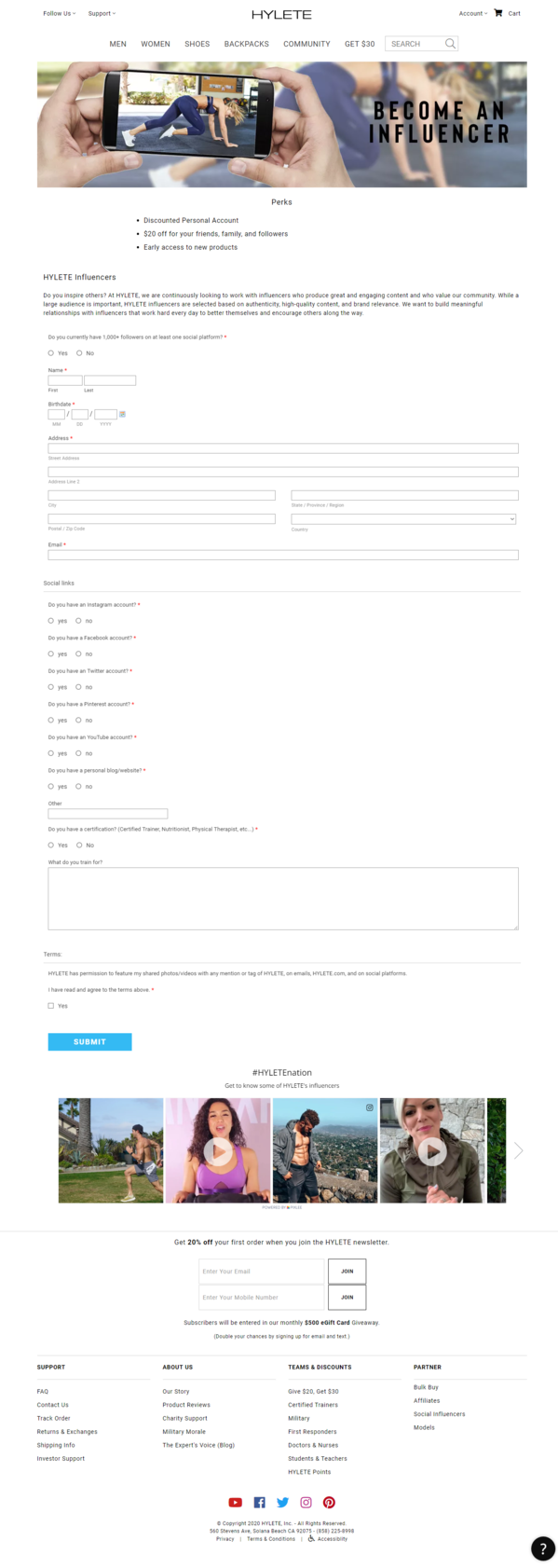 Social Influencer Request Form.png