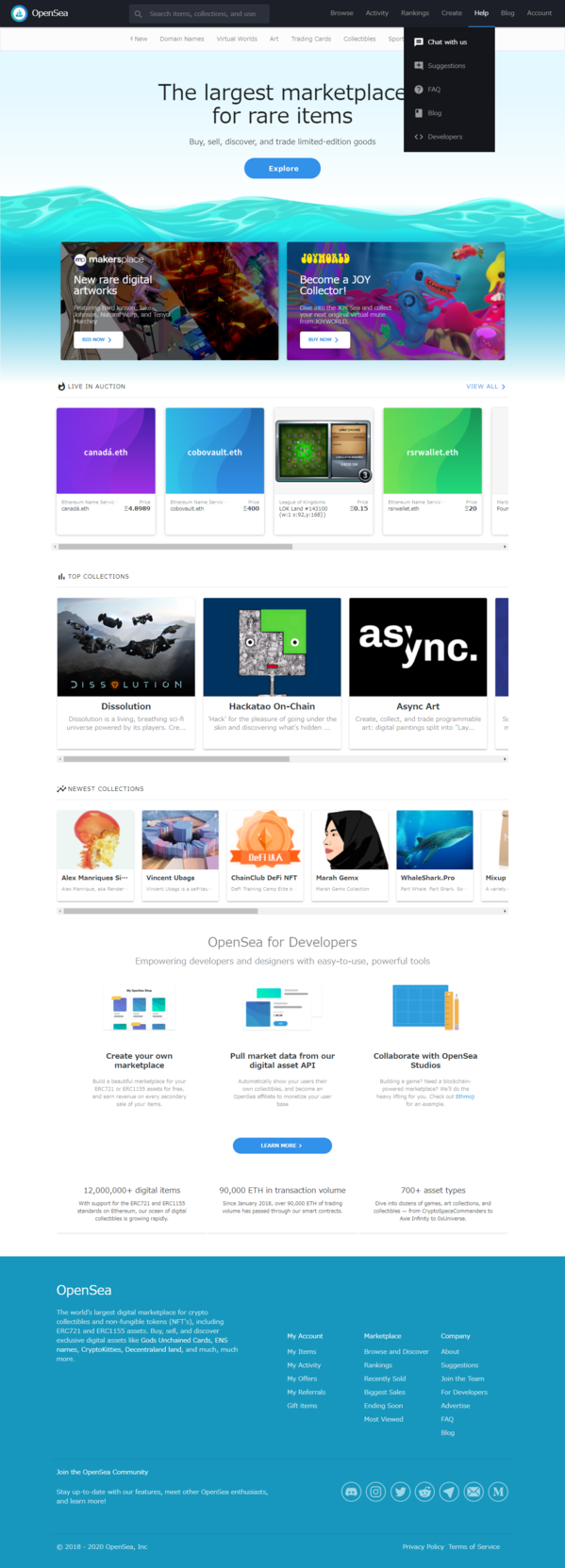 OpenSea_ Buy Crypto Collectibles, CryptoKitties, Decentraland, and mo_ - opensea.io.png